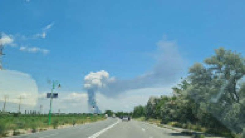 Explozie și incendiu la Rafinăria Petromidia din Năvodari, | Poza 4 din 10