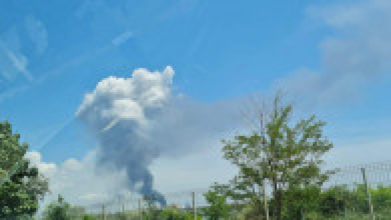 Explozie și incendiu la Rafinăria Petromidia din Năvodari, | Poza 3 din 10