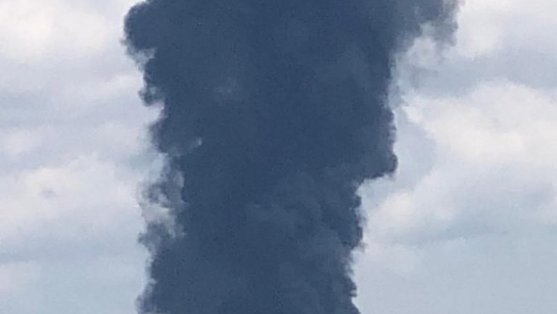 Explozie și incendiu la Rafinăria Petromidia din Năvodari,