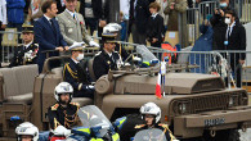 Parada militară de Ziua Națională a Franței. Foto: Profimedia Images | Poza 4 din 26