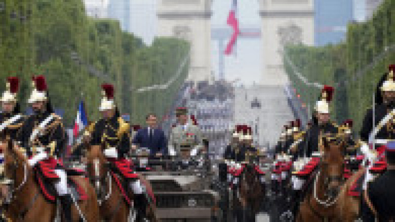 Parada militară de Ziua Națională a Franței. Foto: Profimedia Images | Poza 13 din 26