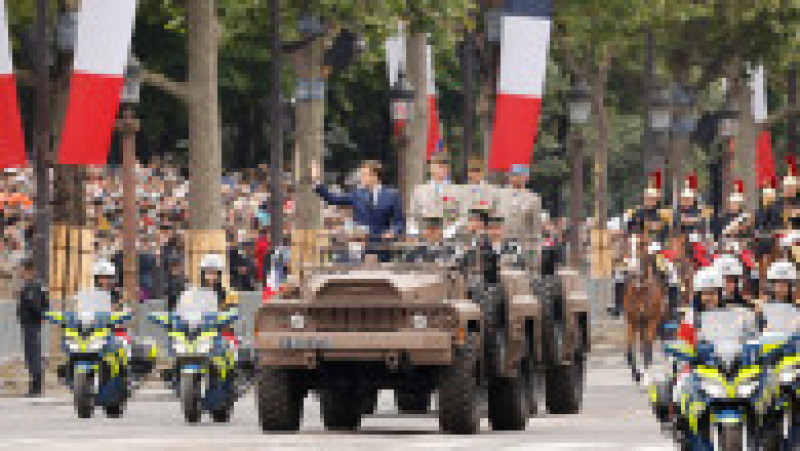 Parada militară de Ziua Națională a Franței. Foto: Profimedia Images | Poza 20 din 26