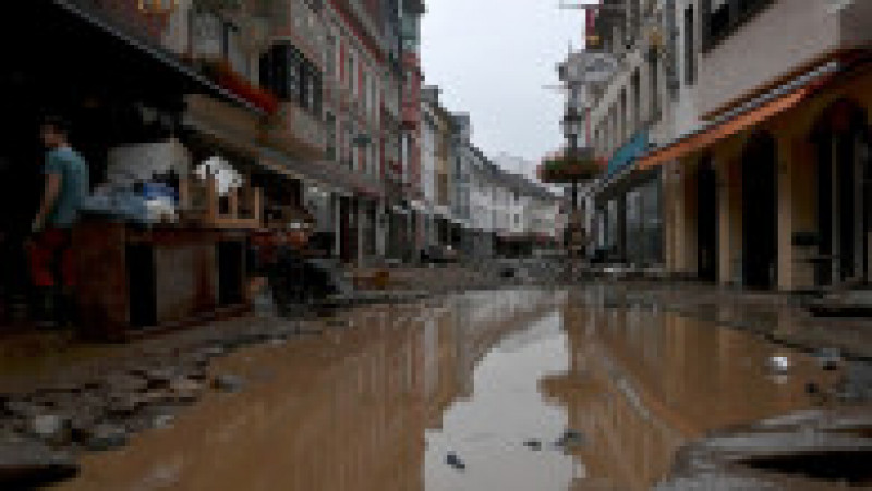 Inundațiile au provocat pagube imense în vestul Germaniei. Foto: Profimedia | Poza 8 din 14