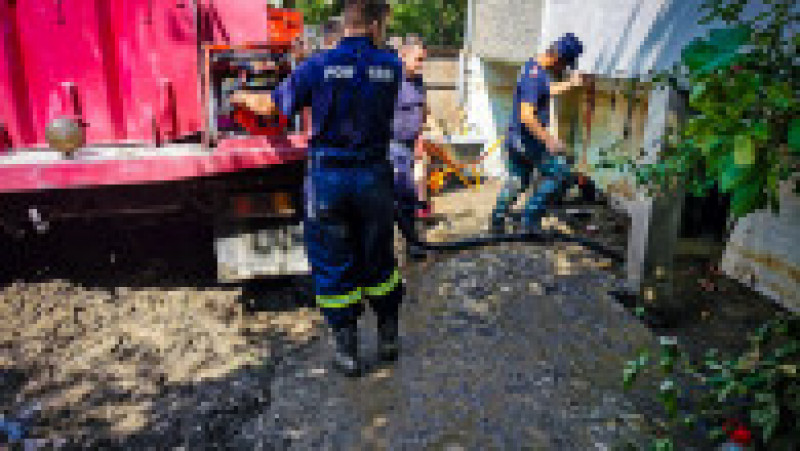 Pompierii ISU Alba au intervenit sâmbătă în zonele afectate de inundații. Foto: ISU Alba | Poza 7 din 24