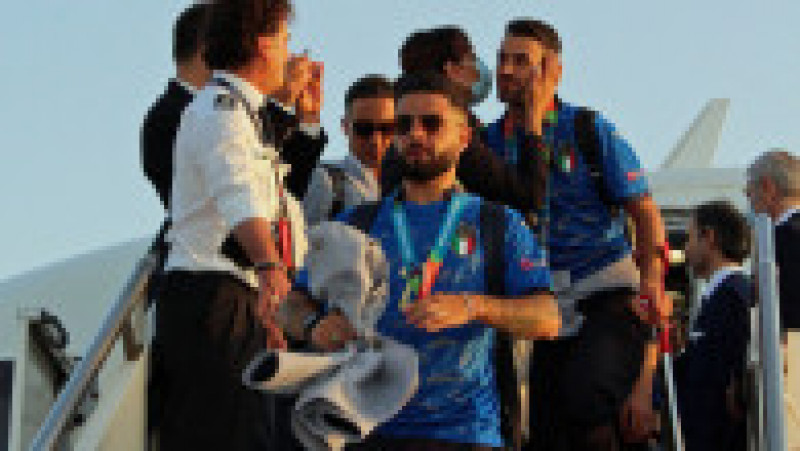 Echipa Italiei s-a întors acasă cu trofeul EURO 2020 FOTO: Profimedia Images | Poza 4 din 17