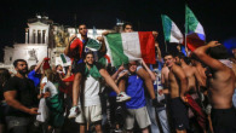 Echipa Italiei s-a întors acasă cu trofeul EURO 2020 FOTO: Profimedia Images | Poza 6 din 17
