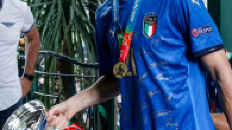 Echipa Italiei s-a întors acasă cu trofeul EURO 2020 FOTO: Profimedia Images | Poza 5 din 17