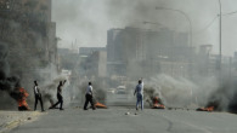 Protest violent în Africa de Sud. Foto: Profimedia Images | Poza 9 din 10