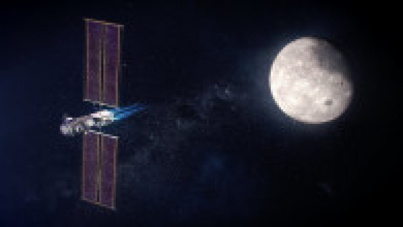 Programul Gateway va permite aterizările pe suprafața Lunii și va ajuta la pregătirea astronauților pentru viitoarele misiuni pe Marte. Foto: NASA | Poza 4 din 7