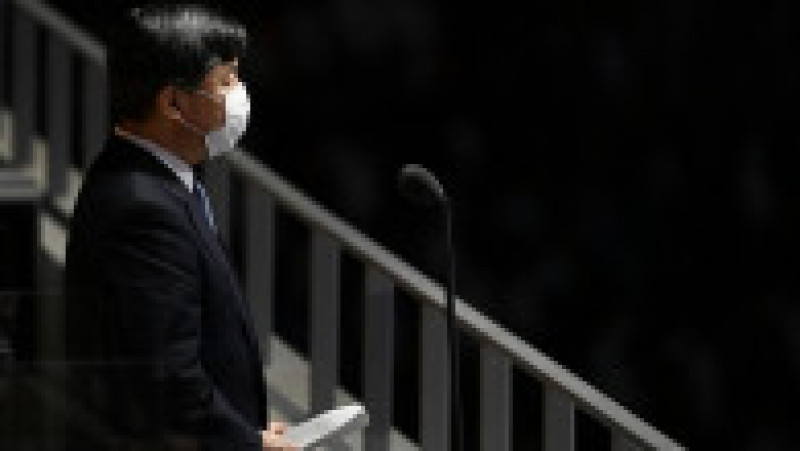 Împăratul Naruhito a declarat deschise Jocurile Olimpice 2020 de la Tokyo Foto: Profimedia | Poza 3 din 17