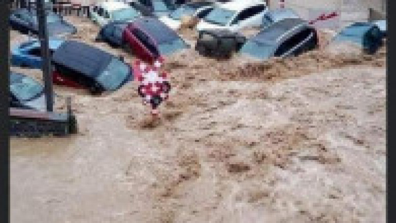 Inundații în Belgia. Foto: Facebook/Extreme Weather World | Poza 3 din 4