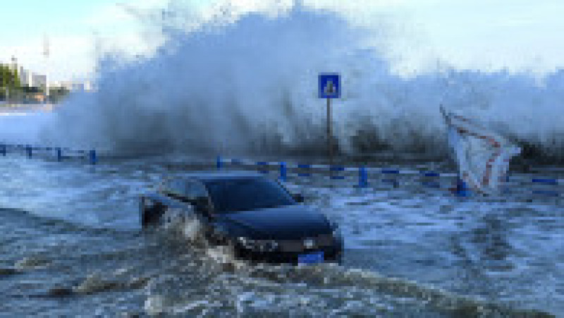 Un taifun a lovit estul Chinei. Foto: Profimedia Images | Poza 7 din 8