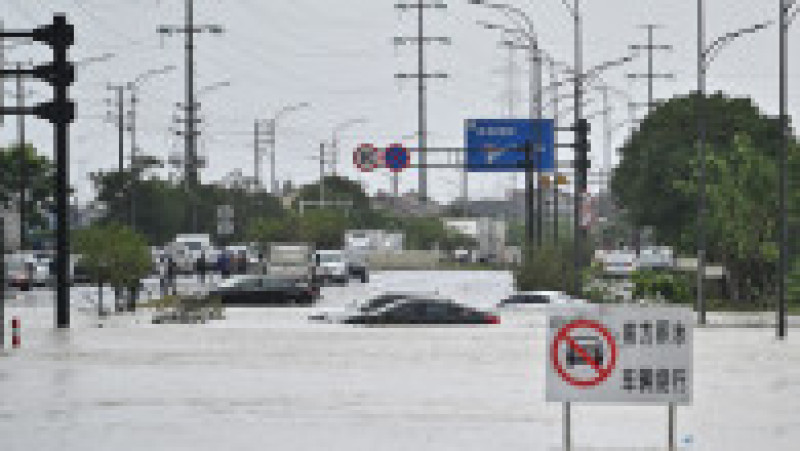 Un taifun a lovit estul Chinei. Foto: Profimedia Images | Poza 4 din 8