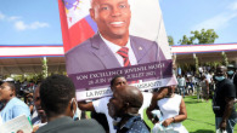 Funeraliile preşedintelui haitian Jovenel Moise. Foto: Profimedia | Poza 31 din 38