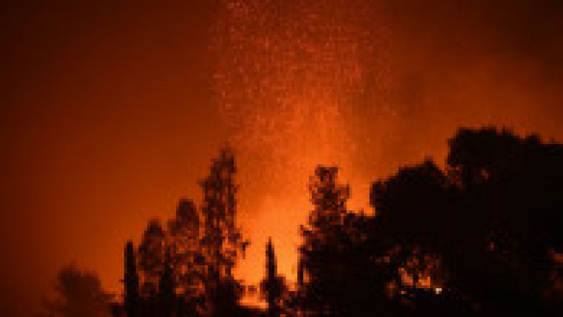 Imagine de la unul dintre incendiile puternice izbucnite în Atena în vara anului 2021. Foto: Profimedia Images | Poza 9 din 9
