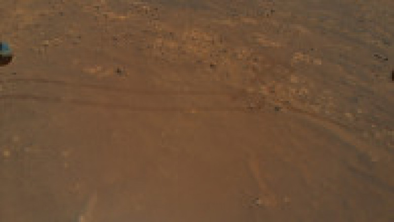 Imagini surprinse de elicopterul Ingenuity, pe Marte, în timpul ultimului zbor. Foto: nasa.gov | Poza 7 din 9