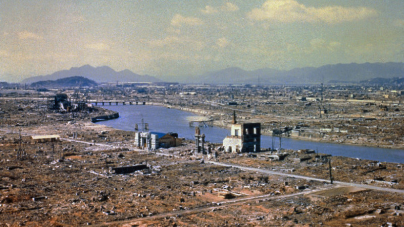 Bomba atomică de la Hiroshima a ucis 140.000 de persoane din 6 august şi până la sfârşitul anului 1945. Foto: Profimedia Images