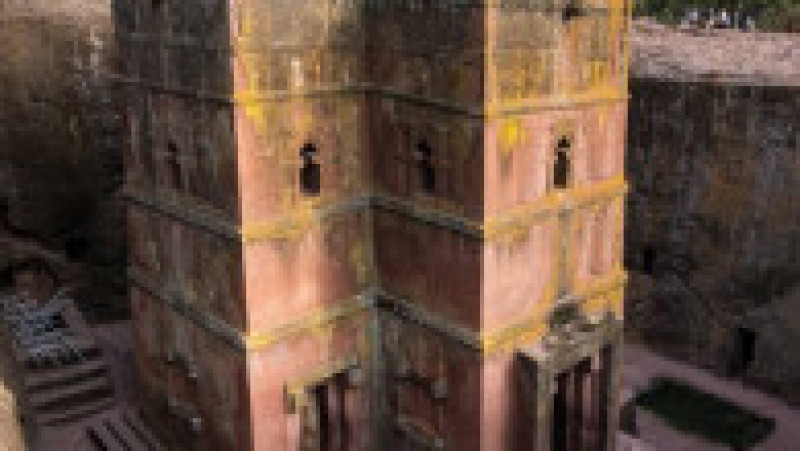 Bisericile cioplite din Lalibela. Sursa foto: Profimedia Images | Poza 4 din 6