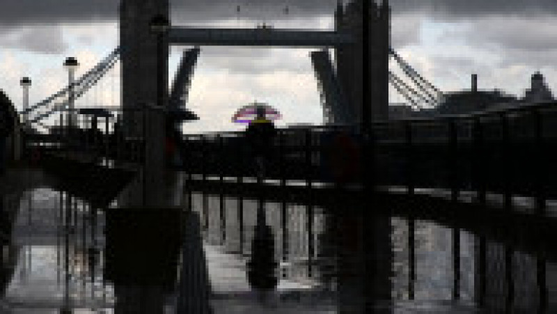 Tower Bridge din Londra se blochează pentru a doua oară într-un an. Foto: Profimedia Images | Poza 7 din 8
