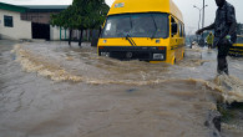 Inundații au loc în fiecare an în Lagos, în perioada sezonului plois. Foto din 2020: Profimedia Images | Poza 3 din 5