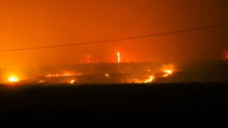 Un incendiu de vegetație de proporții a cuprins regiunea Var, din sudul Franţei. FOTO Profimedia Images | Poza 2 din 7