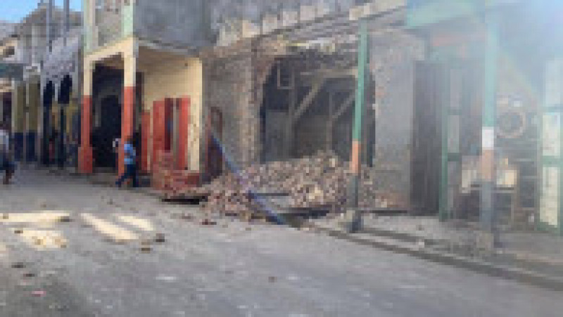 Cutremurul din Haiti, cu epicentrul în largul mării, s-a simțit în întreaga țară Foto: Facebook J-COM | Poza 5 din 10