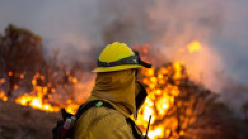 Pompierii au putut controla doar 5% din incendiul izbucnit acum 10 zile în California. FOTO: Profimedia Images | Poza 6 din 10