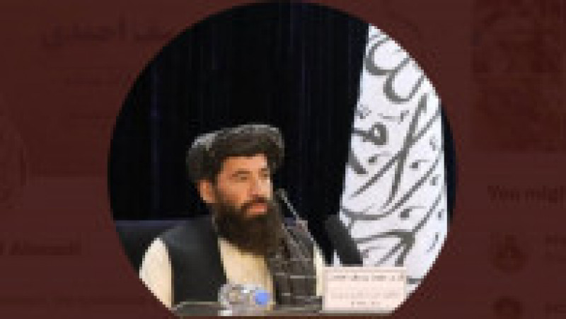 Qari Yousaf Ahmadi, un alt purtător de cuvânt al talibanilor, și-a actualizat fotografia pe Twitter Foto: captură Twitter | Poza 6 din 8