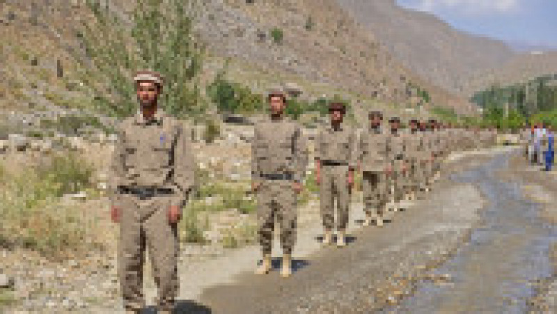 O parte din forțele afgane de securitate s-au regrupat în Valea Panjshir după ce Kabulul a căzut în mâinile talibanilor Foto: Profimedia | Poza 4 din 19