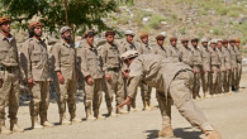 Antrenament al forțelor de rezistență antitalibană din Panjshir Foto: Profimedia | Poza 6 din 19