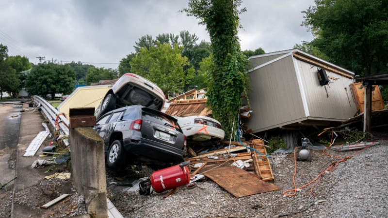 Inundații devastatoare în Tennessee, după ce ploile au atins cote „istorice” Foto: Profimedia