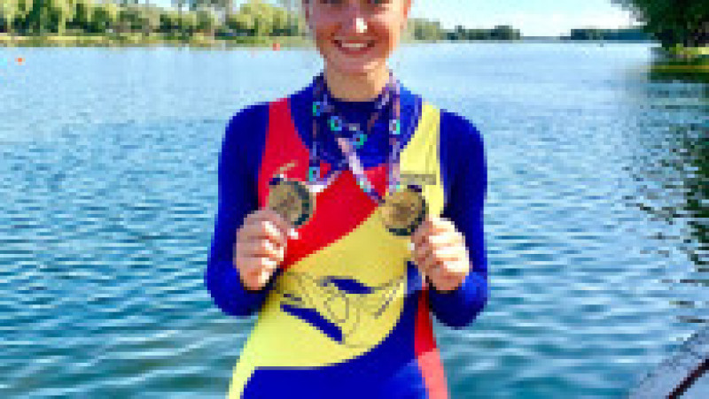 Simona Radiș a obținut medalie de aur și la JO 2020 Foto: Federația Română de Canotaj | Poza 10 din 11