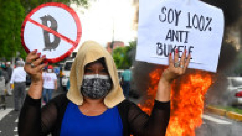 Bitcoin a aprins spiritele în El Salvador. Foto: Profimedia Images | Poza 6 din 14