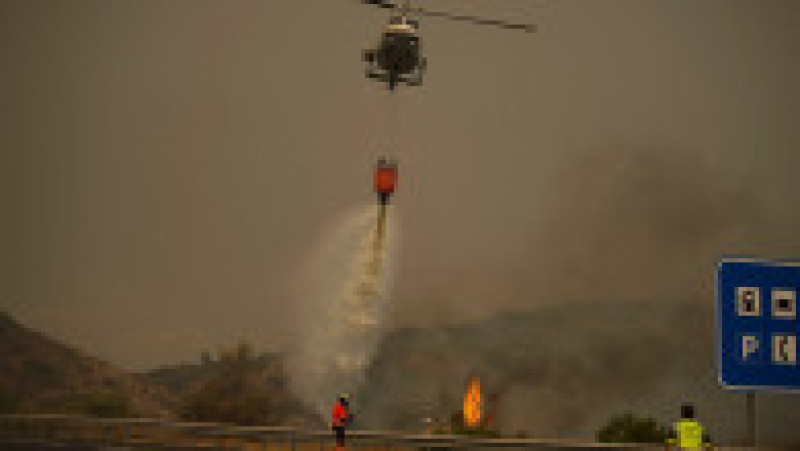 Un incendiu devastator a cuprins sudul Spaniei și este greu de controlat. FOTO: Profimedia Images | Poza 5 din 6