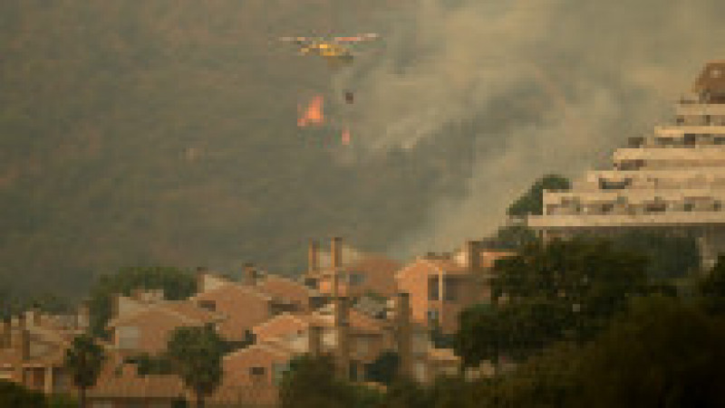 Un incendiu devastator a cuprins sudul Spaniei și este greu de controlat. FOTO: Profimedia Images | Poza 6 din 6