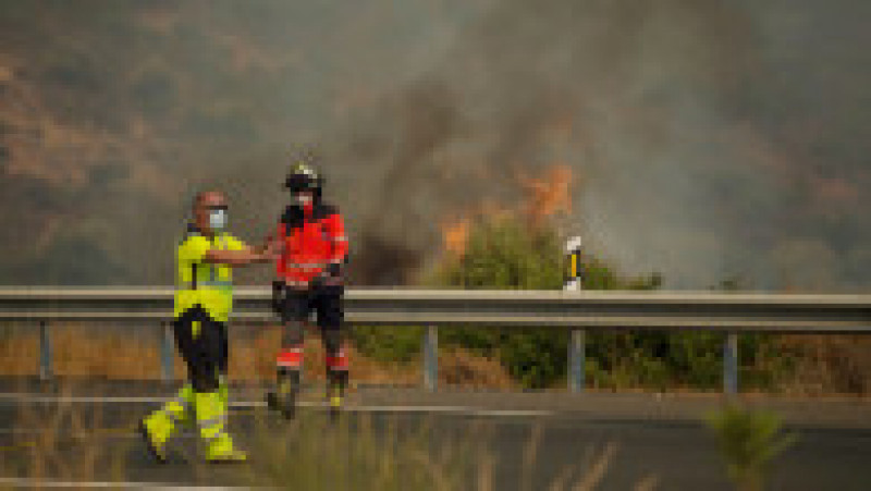 Un incendiu devastator a cuprins sudul Spaniei și este greu de controlat. FOTO: Profimedia Images | Poza 1 din 6