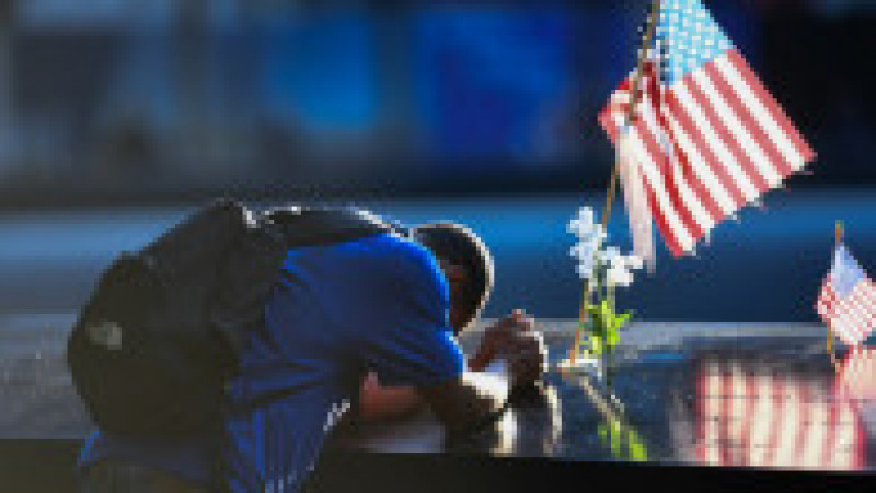 Ceremonia de comemorare în zona „Ground Zero” din New York, la 20 de ani de la atentatele din 11 septembrie 2001. Foto: Profimedia | Poza 14 din 16