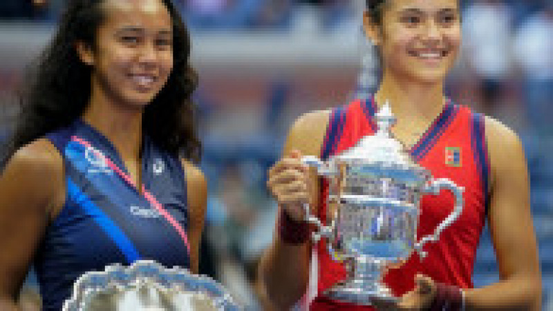 Emma Răducanu și Leylah Fernandez sunt cele mai tinere finaliste la US Open în ultimii 22 de ani Foto: Profimedia Images | Poza 35 din 45
