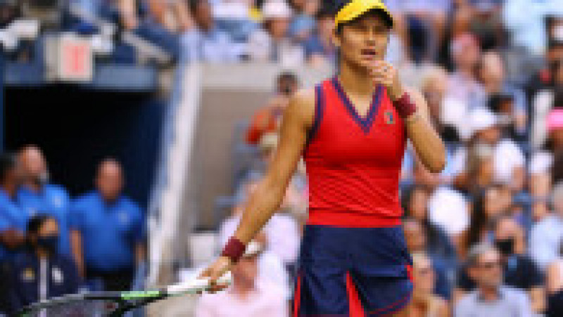 Emma Răducanu, în timpul finalei US Open Foto: Profimedia Images | Poza 6 din 45