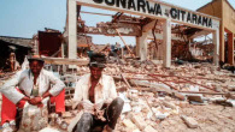 Case distruse în orașul Guitarama. Sursa foto: Profimedia Images | Poza 14 din 30