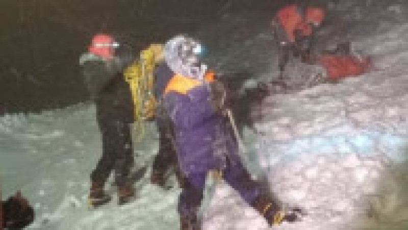 Cinci alpinişti au murit după ce au fost surprinşi de o furtună de zăpadă pe Muntele Elbrus FOTO: Profimedia Images | Poza 9 din 13