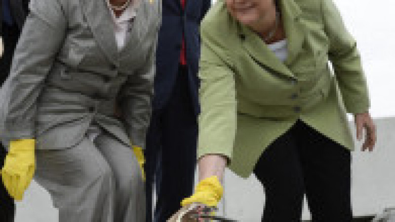 Angela Merkel a dovedit că are umor și prezență de spirit. FOTO. Profimedia Images | Poza 9 din 17