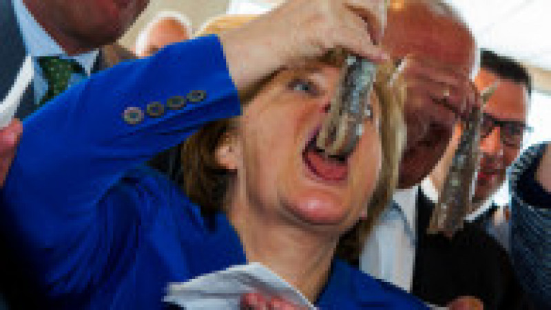 Angela Merkel a dovedit că are umor și prezență de spirit. FOTO. Profimedia Images | Poza 7 din 17