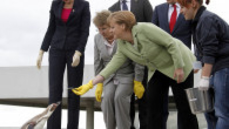 Angela Merkel a dovedit că are umor și prezență de spirit. FOTO. Profimedia Images | Poza 8 din 17