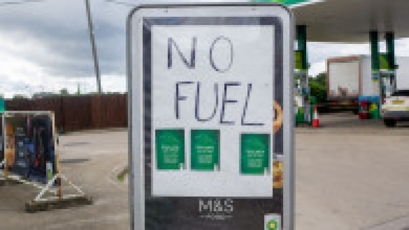 Stațiile de benzină din Marea Britanie au rămas zilele acestea fără combustibil. Foto: Profimedia Images | Poza 4 din 8
