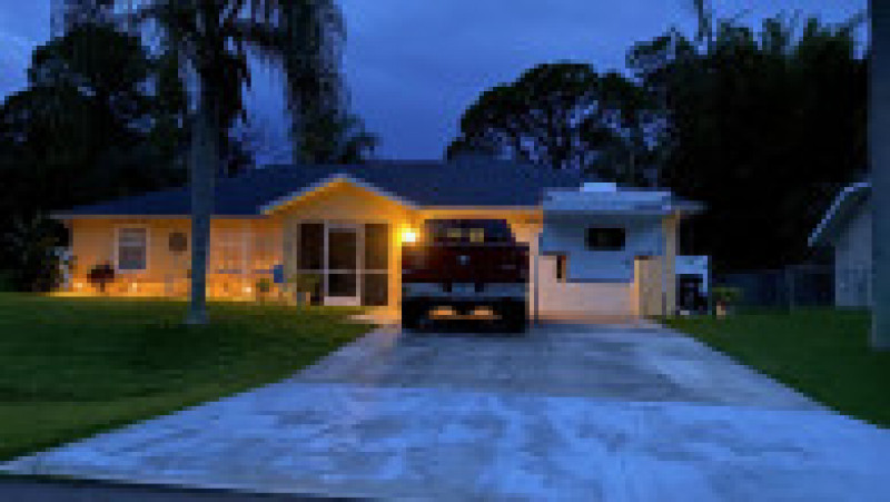 Casa lui Brian Laundrie din North Port, Florida. Sursa foto: Profimedia Images | Poza 26 din 29