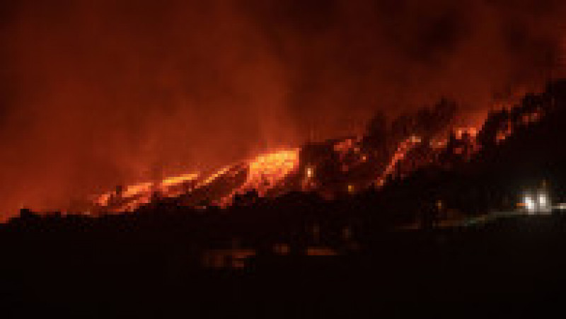 Mai multe case au fost acoperite de lavă în La Palma. Foto: Profimedia Images | Poza 4 din 8