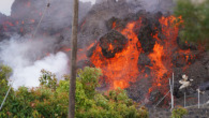Erupția vulcanului „Cumbre Vieja” din La Palma. Foto: Profimedia Images | Poza 3 din 8