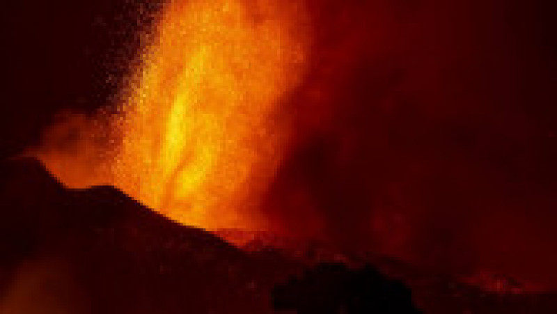 Erupția vulcanică din La Palma. Sursa foto: Profimedia Images | Poza 8 din 11