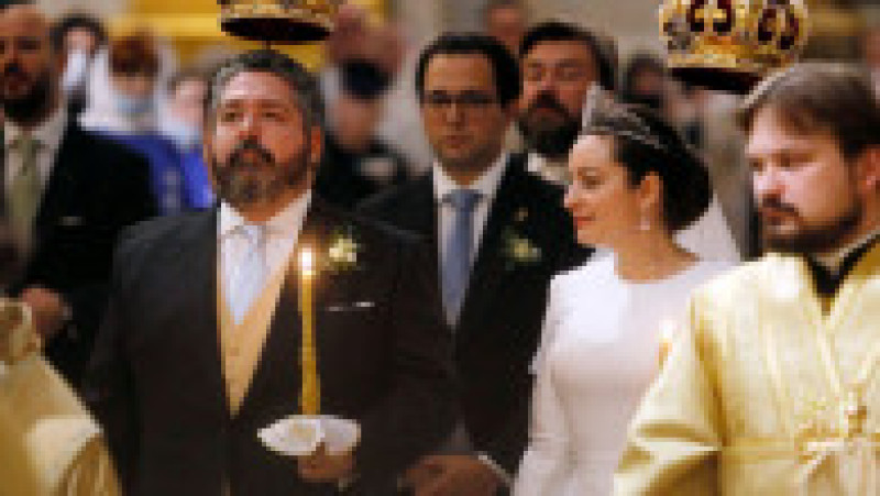 Marele Duce George Mihailovici Romanov s-a căsătorit cu logodnica sa italiancă, Rebecca Virginia Bettarini FOTO: Profimedia Images | Poza 16 din 16